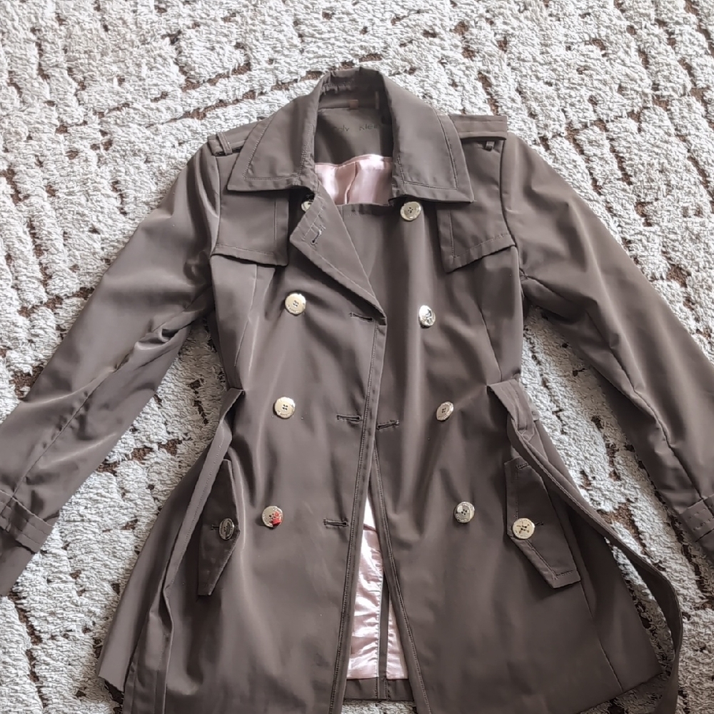 Calvin Klein Tan Trench Coat